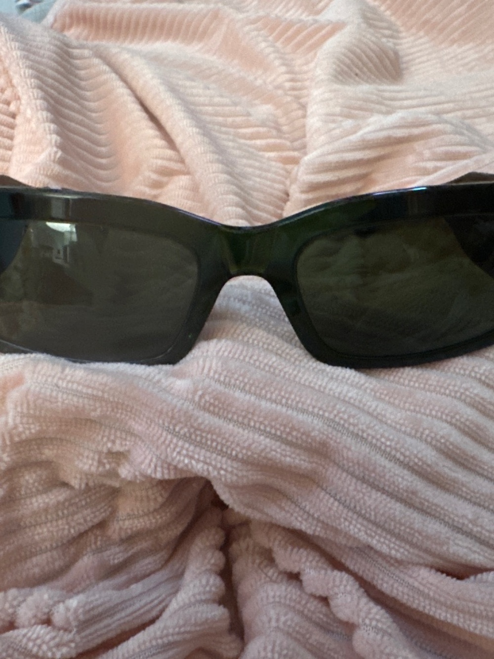 NEW W/TAG BALENCIAGA SUNGLASSES DARK GREEN